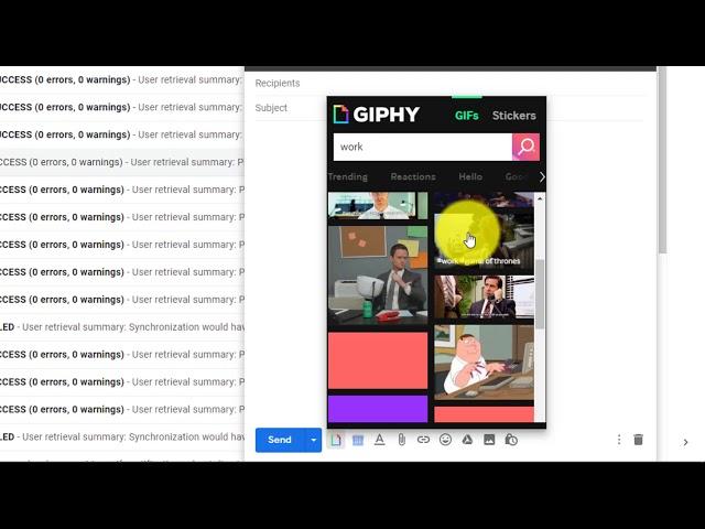 Giphy for Gmail and Google G Suite