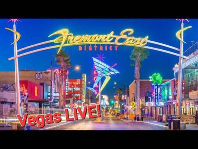 Las Vegas LIVE, Fremont street, Vegas Live Stream