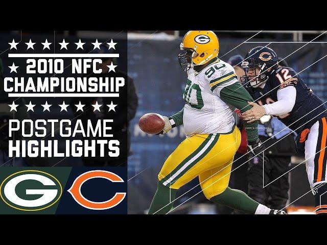 Packers vs. Bears 2010 NFC Championship | Game Highlights | NFL