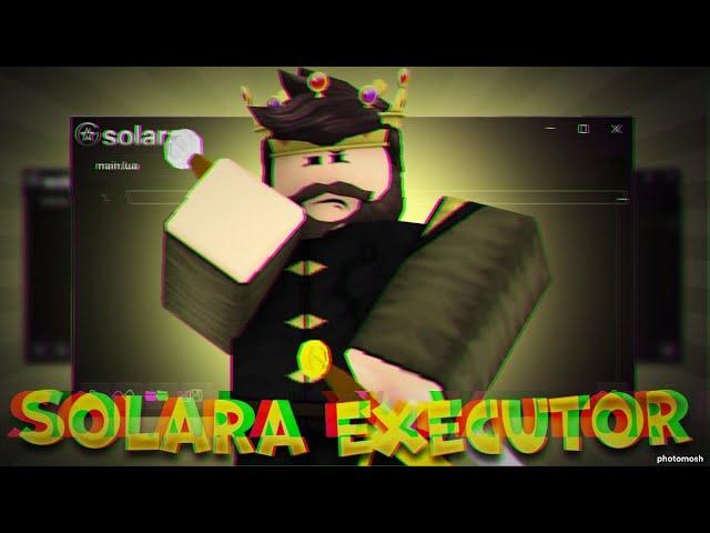 (WORKING AUGUST) SOLARA V3 EXECUTOR FOR PC | ROBLOX EXPLOITING & BYPASSED BYFRON FREE-KEYLESS