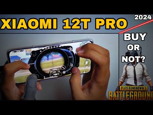 XIAOMI 12T PRO PUBG TEST IN 2024|| XIAOMI 12T PRO HANDCAME