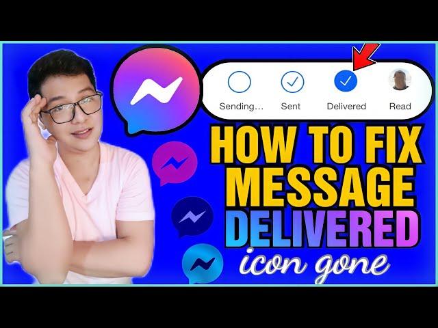 MESSENGER PROBLEM | how to fix message deliver send icon on messenger