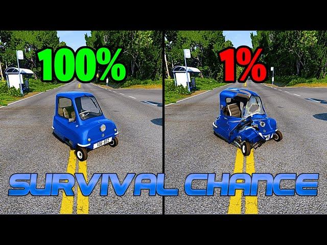 Best of Realistic Survival Chance Crashes #3 | BeamNG.drive