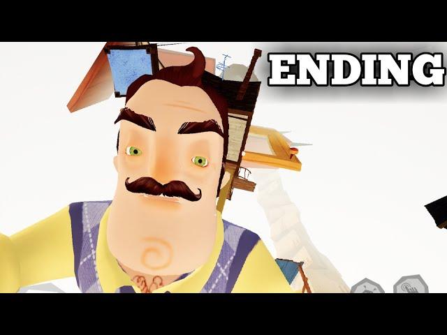 HELLO NEIGHBOR MOBILE ENDING WALKTHROUGH