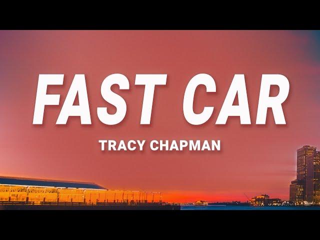 Tracy Chapman - Fast Car (Lyrics)