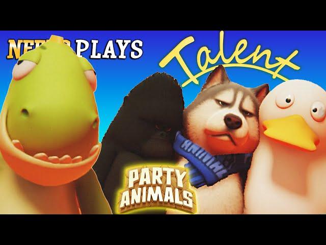 Chubby Animals Slap Each Other Silly! - Party Animals