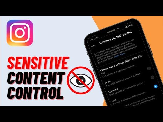 Sensitive Content Control Instagram (2023)