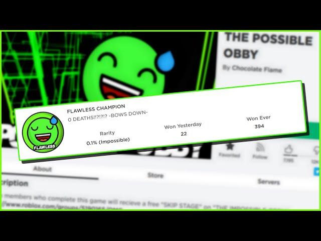 THE POSSIBLE OBBY | FLAWLESS CHAMPION (0 Deaths)