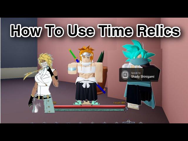 How To Use Time Relics (Peroxide)