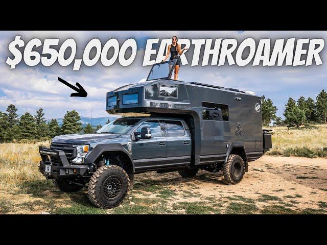 WE LIVED IN A $650,000 EARTHROAMER (full tour)