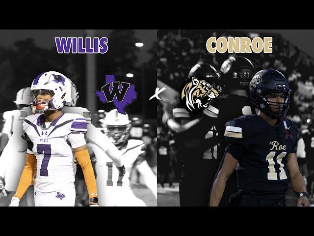 #16 Willis vs Conroe KINFOLK CLASSIC UNDEFEATED DISTRICT RIVALRY 2024 Texas High School Football