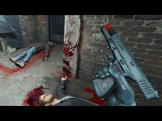 This Gunman VR Game Added Brutal Blood Realism Mods!