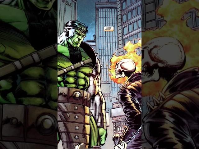 Ghost Rider Can Kill Hulk Under one Condition • world Breaker Hulk comics • Ghost Rider #marvelcomic