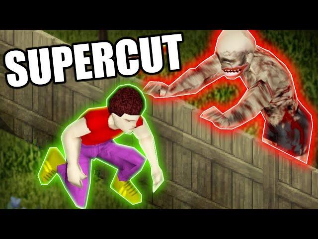 I Got Hunted Down By ONE ZOMBIE In Project Zomboid | Supercut