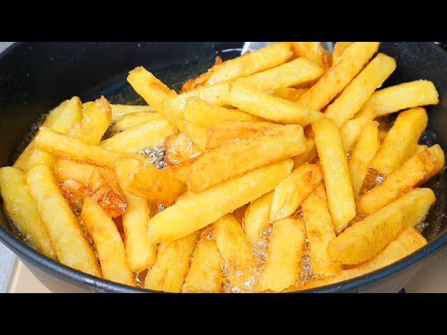 Crispy FRIES and CHEESE SAUCE! FEW WHO KNOWS THIS SECRET!