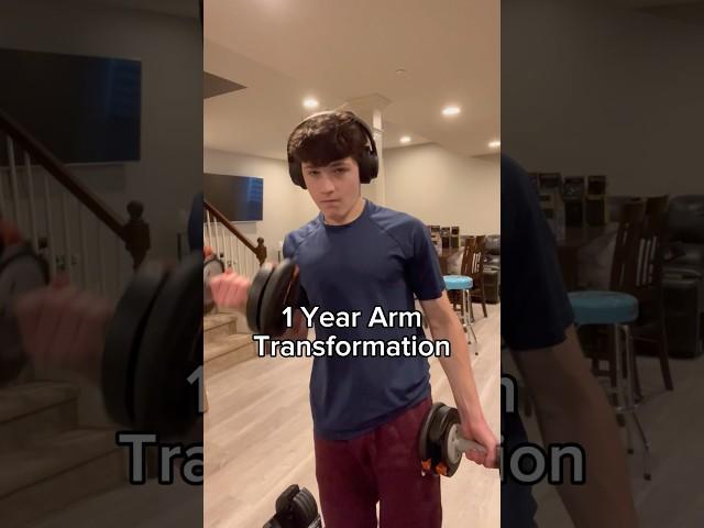 1 Year Arm Transformation