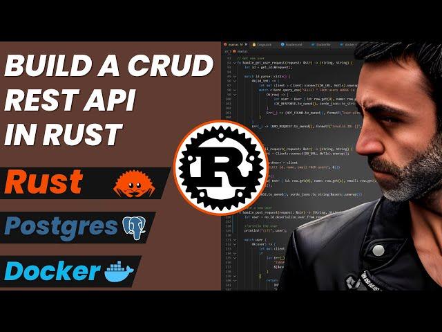 Rust  CRUD Rest API - Rust, Postgres, Docker, Docker Compose