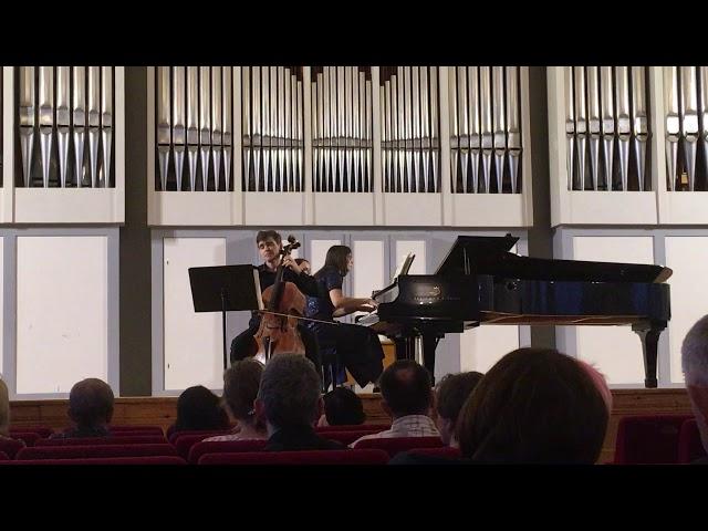 Brahms - Cello Sonata No.1 in E minor, Op. 38. Mvt.2