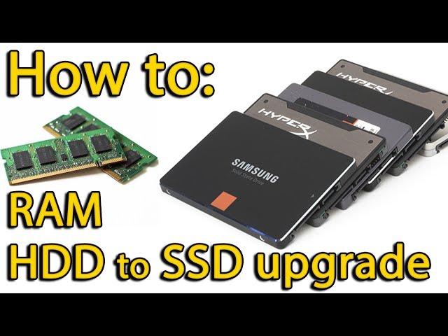 How to upgrade RAM and SSD / Hard Drive in Lenovo Z500, Z510