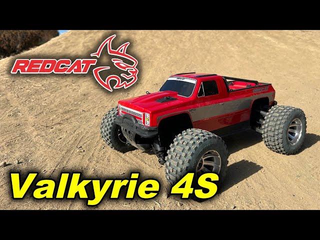 Redcat Racing Valkyrie 4S MT Full Review - Best 4wd RC Monster Truck?