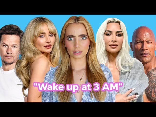 I tried Celebrity Morning Routines