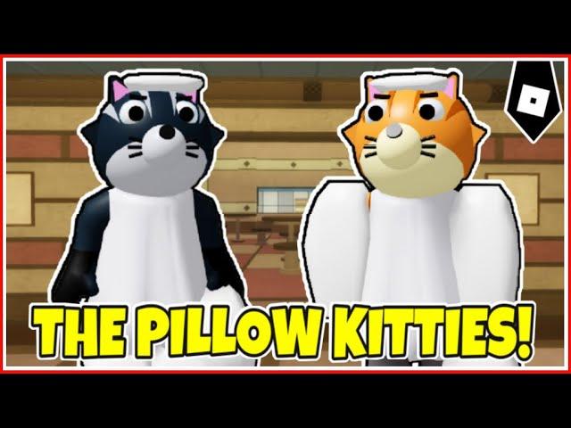 How to get "THE PILLOW KITTIES" BADGE + KITTY/KATIE MORPHS in PIGGY RP CUSTOMS ROLEPLAY! - ROBLOX