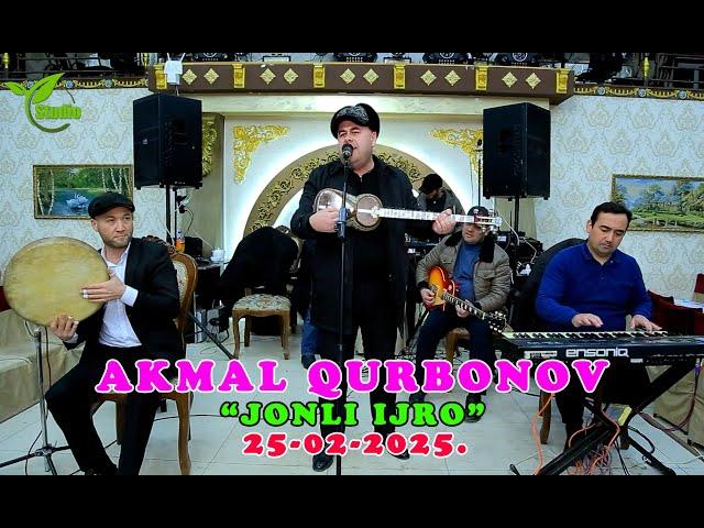 Og'abek Sobirov shogirdi Akmal Qurbonov "jonli ijro" 25.02.2025.youtube uchun