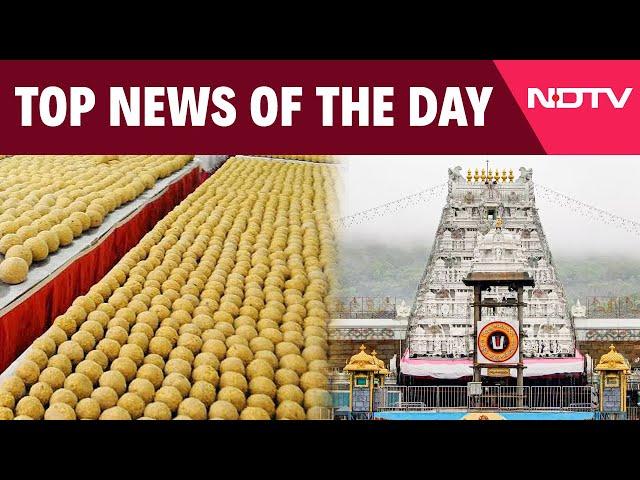 Tirupati Laddoo Row | Political Slugfest Over Tirupati Prasad | Biggest Stories Of September 21