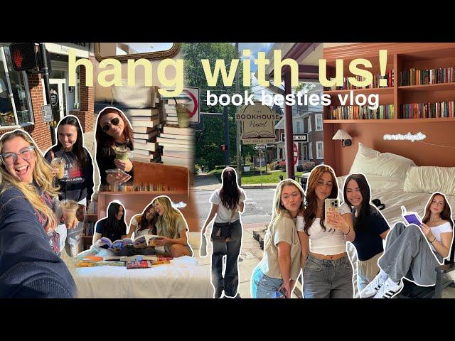 spend a few days with us! ‍️ *book besties vlog*