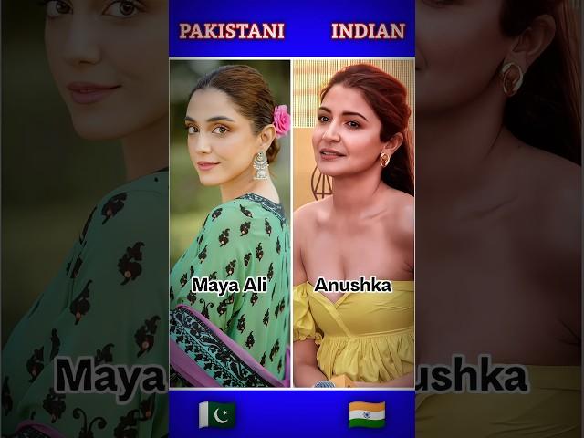 Top 10 Pakistani Actress Vs Indian Actress in 2024| iTx Explorer