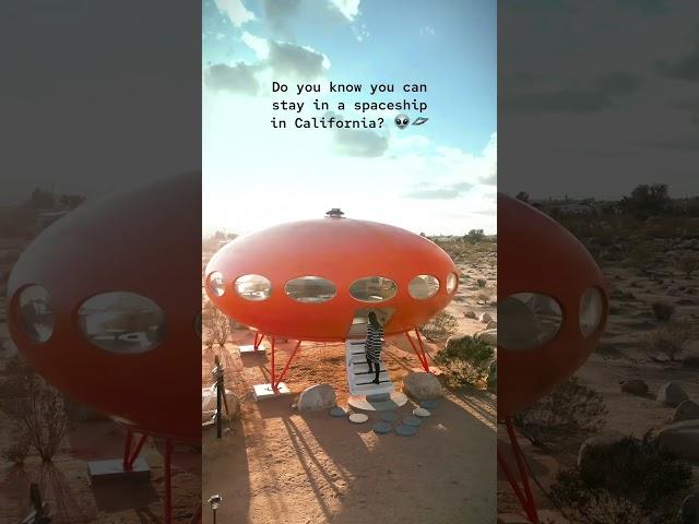 Sleep in a Real UFO! This Restored Futuro House in Joshua Tree is Otherworldly