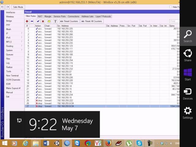 Block Facebook  with Date and Time on Mikrotik