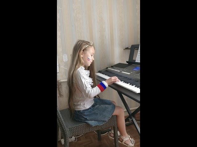 В поддержку сборной России перед матчем с Испанией