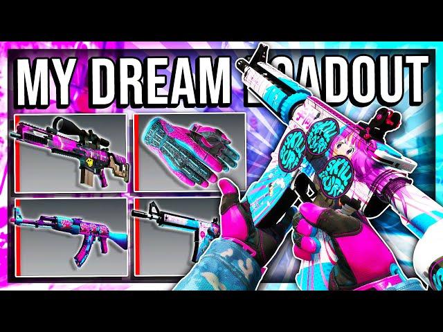 I GOT MY DREAM CS:GO LOADOUT! (BEST COMBOS)