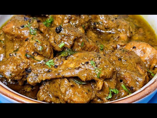 Kalimirch Ka Chicken Gravy Recipe , black pepper chicken recipe, murgh kalimirch ka salan