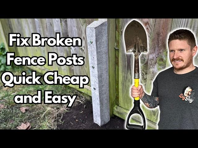 How to Fix a Broken Fence Post Quickly and Easily