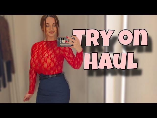 [4K] Transparent Try On Haul | See Through Clothes | Get Ready With Angelina Love