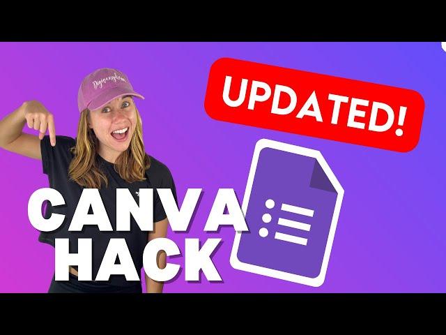 How to Add and Embed a Google Form on Your Canva Website | APRIL 2024