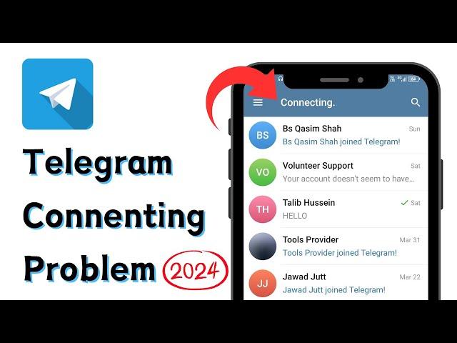 How to Fix Telegram Connecting Problem 2024