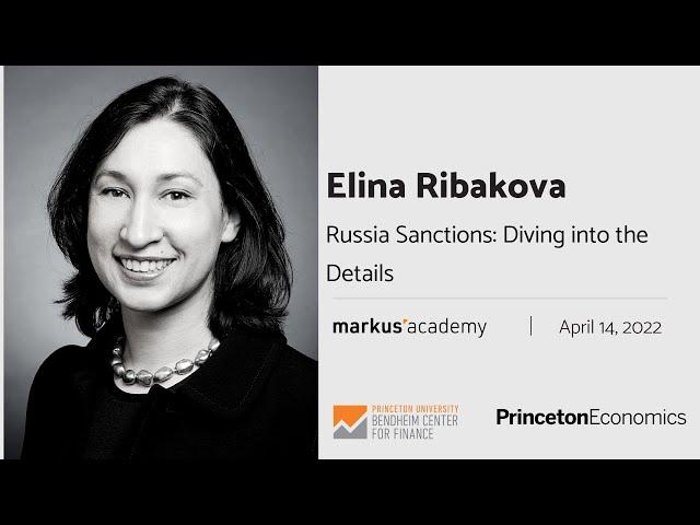 Elina Ribakova on Russia Sanctions: Diving into the Details