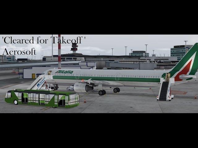 P3D V3.3 Aerosoft Rome V2 Departure, A321 AXE, ASN, GSX, IVAO