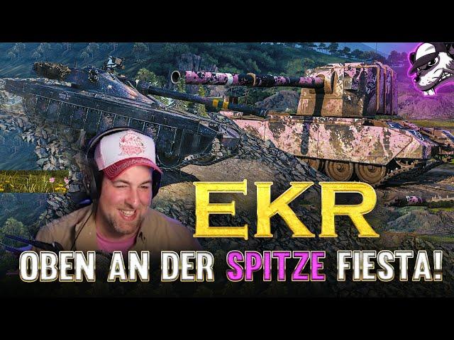 EKR: Oben an der Spitze Fiesta mit UDES  & FV 4005 [World of Tanks - Gameplay - Deutsch - WQHD]