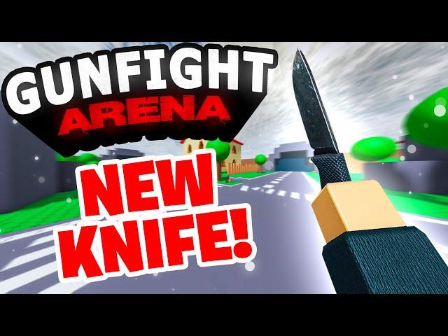 New KNIFE MELEE UPDATE in Gunfight Arena Roblox