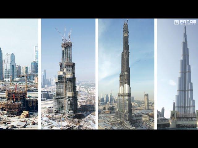 Como o Burj Khalifa foi construído? A história do prédio mais alto do mundo