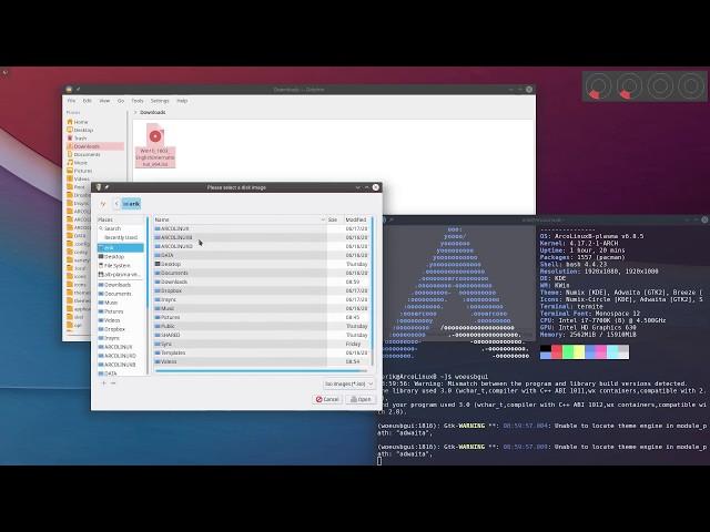 ArcoLinux : 488 how to write a windows 10 iso to usb on Linux