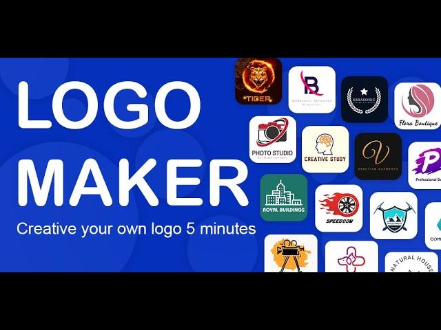 Logo maker app for Android  - Create your own logo design in 2 min