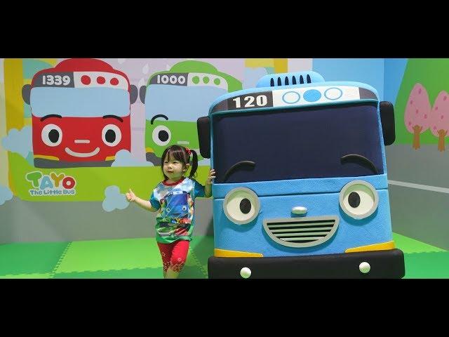 Maeleth plays Tayo Station in Singapore - Indoor Playground Videos for Kids – Tayo the Little Bus