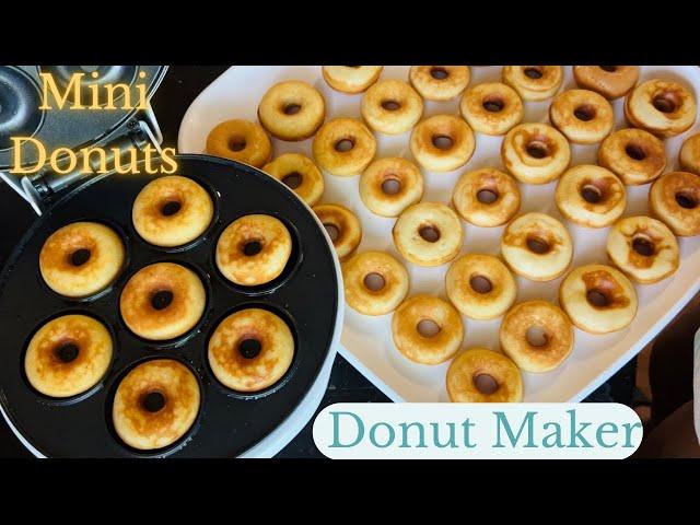 Mini Donuts using a Donut Maker. Recipe and Honest Product Review