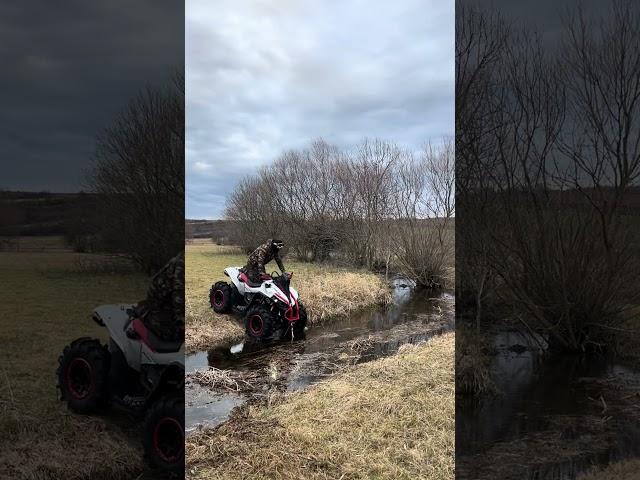 CAN-AM RENEGADE 1000R XMR 2024 WHEELIE AND MUD 