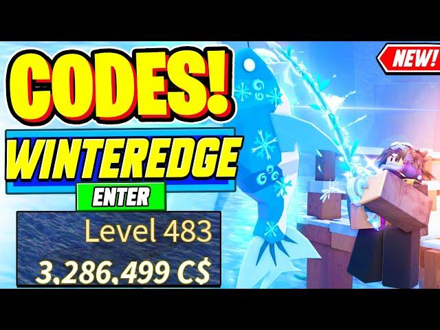 ️New️ ALL WORKING WINTERS EDGE UPDATE CODES For Fisch - Roblox Fisch Codes 2024